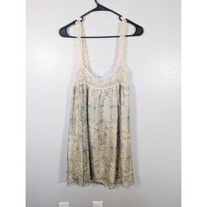 Anthropologie Maeve Dress S Silk Halter Babydoll  coquette‎ Cottagecore